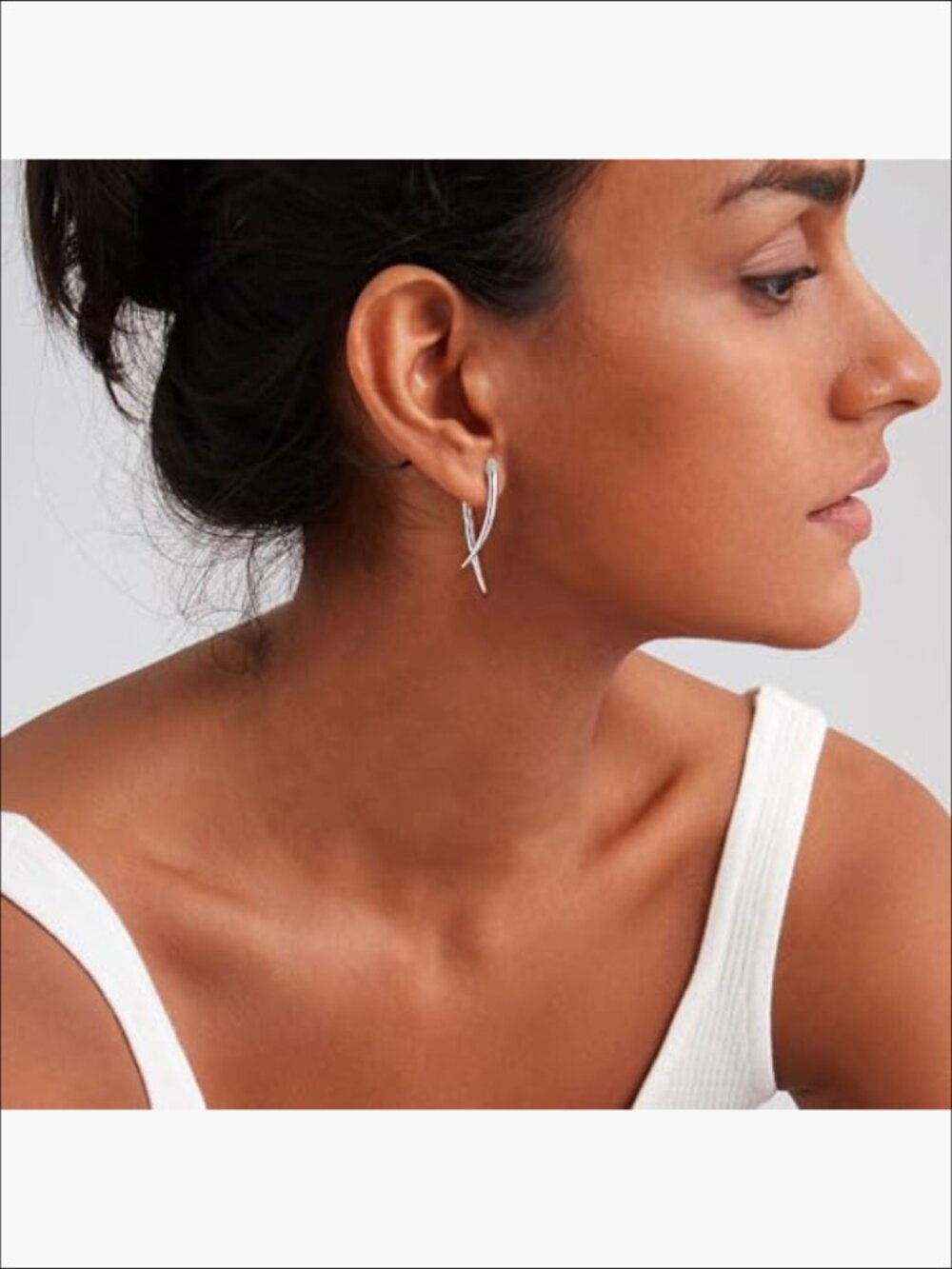 Hypoallergenic Stainless Steel Stud Earrings Dainty Lightweight Jewelry - Picture 2 of 7